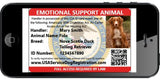 Emotional Support Animal Letter Premium Package Includes both Housing and Travel Letters - USA Service Animal Registration
