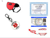 Service Dog Deluxe Registration Package - USA Service Animal Registration