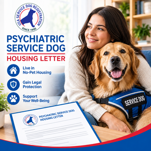 Psychiatric Service Dog Housing Letter