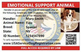 Emotional Support Animal Letter- Housing